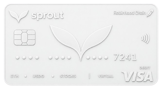 White Sprout virtual card